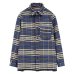 画像3: Nigel Cabourn（ナイジェル・ケーボン）FIELD SHIRT（フィールドシャツ）"HEAVY NEL REVERSIBLE" / Blue（ブルー） (3)
