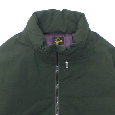 画像4: NEEDLES（ニードルズ）Hooded Down Sur Coat（フーデットダウンサーコート）"Wax High Density" / Green（グリーン）