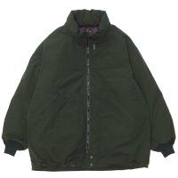 NEEDLES（ニードルズ）Hooded Down Sur Coat（フーデットダウンサーコート）"Wax High Density" / Green（グリーン）