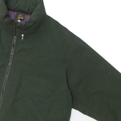 画像5: NEEDLES（ニードルズ）Hooded Down Sur Coat（フーデットダウンサーコート）"Wax High Density" / Green（グリーン）