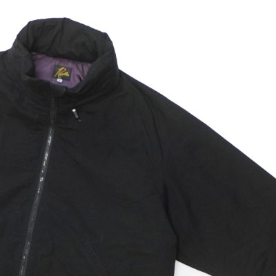 画像5: NEEDLES（ニードルズ）Hooded Down Sur Coat（フーデットダウンサーコート）"Wax High Density" / Black（ブラック）