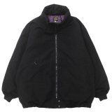 NEEDLES（ニードルズ）Hooded Down Sur Coat（フーデットダウンサーコート）"Wax High Density" / Black（ブラック）