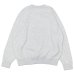 画像2: SIERRA DESIGNS（シエラデザインズ）SIERRA 64 SWEAT（シエラ64スウェット） / Ash Grey×Green（アッシュグレー×グリーン） (2)