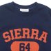 画像3: SIERRA DESIGNS（シエラデザインズ）SIERRA 64 SWEAT（シエラ64スウェット） / Navy×Orange（ネイビー×オレンジ） (3)