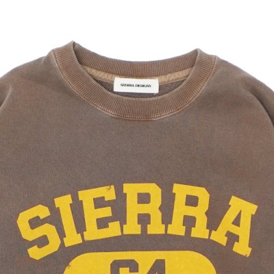 画像3: SIERRA DESIGNS（シエラデザインズ）SIERRA 64 SWEAT（シエラ64スウェット） / Brown×Mustard（ブラウン×マスタード）