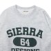画像3: SIERRA DESIGNS（シエラデザインズ）SIERRA 64 SWEAT（シエラ64スウェット） / Ash Grey×Green（アッシュグレー×グリーン） (3)