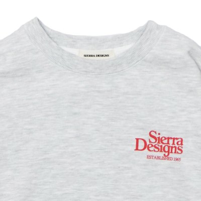 画像3: SIERRA DESIGNS（シエラデザインズ）AMERICAN CAMPING STYLE SWEAT（アメリカンキャンピングスタイルスウェット） / Ash Grey（アッシュグレー）