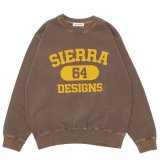 SIERRA DESIGNS（シエラデザインズ）SIERRA 64 SWEAT（シエラ64スウェット） / Brown×Mustard（ブラウン×マスタード）