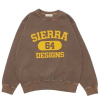 SIERRA DESIGNS（シエラデザインズ）SIERRA 64 SWEAT（シエラ64スウェット） / Brown×Mustard（ブラウン×マスタード）
