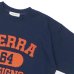 画像4: SIERRA DESIGNS（シエラデザインズ）SIERRA 64 SWEAT（シエラ64スウェット） / Navy×Orange（ネイビー×オレンジ） (4)