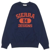 SIERRA DESIGNS（シエラデザインズ）SIERRA 64 SWEAT（シエラ64スウェット） / Navy×Orange（ネイビー×オレンジ）
