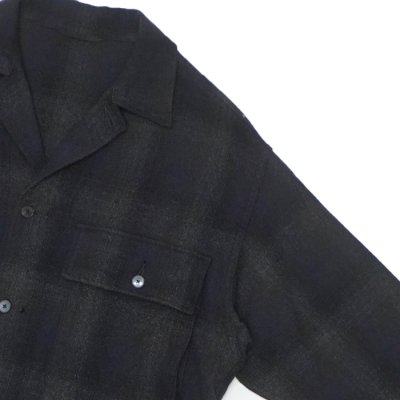 画像4: KAPTAIN SUNSHINE（キャプテンサンシャイン）Alpaca Wool Field Jacket（アルパカウールフィールドジャケット） / Dark Navy（ダークネイビー）