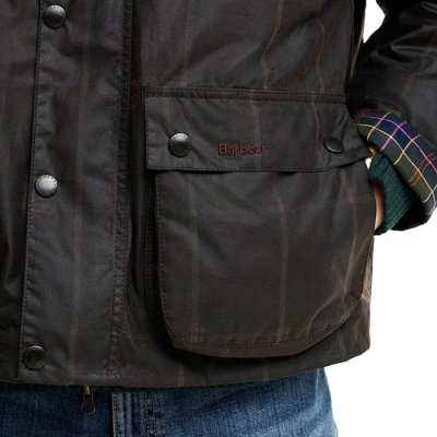 画像5: Barbour（バブァー）TRANSPORT Window Pane（トランスポート ”ウィンドウペン”）"Collaboration by Paul Smith" / Brown（ブラウン）