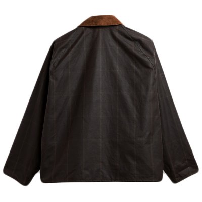 画像2: Barbour（バブァー）TRANSPORT Window Pane（トランスポート ”ウィンドウペン”）"Collaboration by Paul Smith" / Brown（ブラウン）