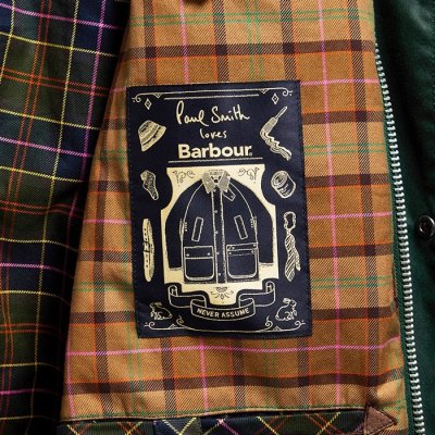 画像6: Barbour（バブァー）GAMEFAIR（ゲームフェア）"Collaboration by Paul Smith" / Green（グリーン）