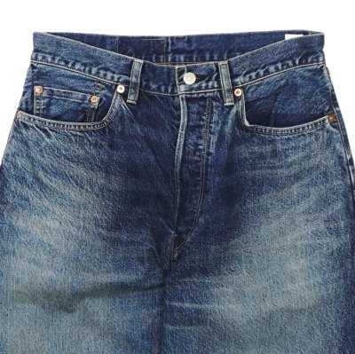 画像4: blurhms ROOTSTOCK（ブラームスルーツストック）13.5oz Denim Pants Wide（13.5ozデニムパンツ ワイド）/ USED-Indigo（ユーズドインディゴ）【裾上げ無料】