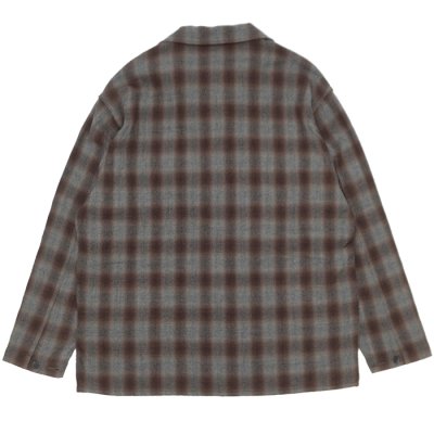 画像2: KAPTAIN SUNSHINE（キャプテンサンシャイン）Alpaca Wool Field Jacket（アルパカウールフィールドジャケット） / Grey（グレー）