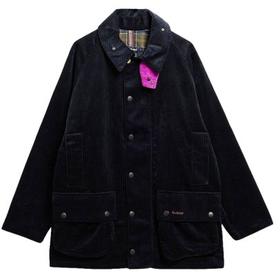 画像1: Barbour（バブァー）BEAUFORT Corduroy（ビューフォートジャケット）”Collaboration by Paul Smith” / Navy（ネイビー）