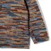 画像4: ENGINEERED GARMENTS（エンジニアードガーメンツ）Zip Moc Neck（ジップモックネック）"Wool Poly Sweater Knit" / Blue×Orange（ブルー×オレンジ） (4)
