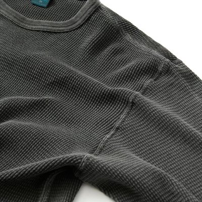 画像6: Good On（グッドオン）光電子 Long Sleeve Thermal （光電子ロングスリーブニット）"Rib Knit Pigment Dye" / 3Colors（全3色展開）