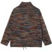 画像2: ENGINEERED GARMENTS（エンジニアードガーメンツ）Zip Moc Neck（ジップモックネック）"Wool Poly Sweater Knit" / Blue×Orange（ブルー×オレンジ） (2)