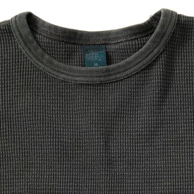 画像5: Good On（グッドオン）光電子 Long Sleeve Thermal （光電子ロングスリーブニット）"Rib Knit Pigment Dye" / 3Colors（全3色展開）