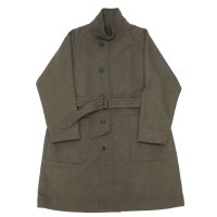 KAPTAIN SUNSHINE（キャプテンサンシャイン）Stand Collar Coat（スタンドカラーコート） "Cotton Wool Double Cloth" / Moss（モス）