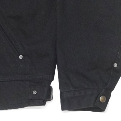 画像6: KAPTAIN SUNSHINE（キャプテンサンシャイン）Dyed Denim Work Jacket（ダイドデニムジワークャケット）/ Black（ブラック）