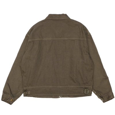 画像2: KAPTAIN SUNSHINE（キャプテンサンシャイン）Dyed Denim Work Jacket（ダイドデニムジワークャケット）/ Cub Brown（カブブラウン）