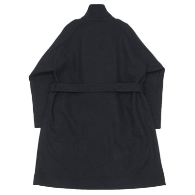 画像2: KAPTAIN SUNSHINE（キャプテンサンシャイン）Stand Collar Coat（スタンドカラーコート） "Cotton Wool Double Cloth" / Charcoal（チャコール）