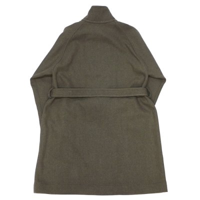 画像2: KAPTAIN SUNSHINE（キャプテンサンシャイン）Stand Collar Coat（スタンドカラーコート） "Cotton Wool Double Cloth" / Moss（モス）