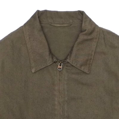 画像4: KAPTAIN SUNSHINE（キャプテンサンシャイン）Dyed Denim Work Jacket（ダイドデニムジワークャケット）/ Cub Brown（カブブラウン）