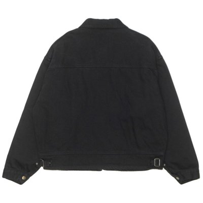 画像2: KAPTAIN SUNSHINE（キャプテンサンシャイン）Dyed Denim Work Jacket（ダイドデニムジワークャケット）/ Black（ブラック）