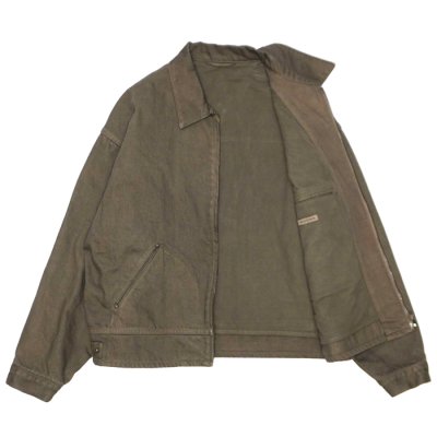 画像3: KAPTAIN SUNSHINE（キャプテンサンシャイン）Dyed Denim Work Jacket（ダイドデニムジワークャケット）/ Cub Brown（カブブラウン）