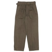 KAPTAIN SUNSHINE（キャプテンサンシャイン）Dyed Denim Riviera Pants（ダイドデニムリベラパンツ） / Cub Brown（カブブラウン）【裾上げ無料】