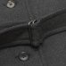 画像4: KAPTAIN SUNSHINE（キャプテンサンシャイン）Stand Collar Coat（スタンドカラーコート） "Cotton Wool Double Cloth" / Charcoal（チャコール） (4)