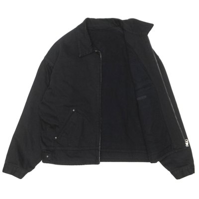画像3: KAPTAIN SUNSHINE（キャプテンサンシャイン）Dyed Denim Work Jacket（ダイドデニムジワークャケット）/ Black（ブラック）