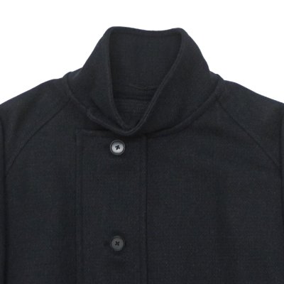 画像3: KAPTAIN SUNSHINE（キャプテンサンシャイン）Stand Collar Coat（スタンドカラーコート） "Cotton Wool Double Cloth" / Charcoal（チャコール）