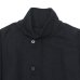 画像3: KAPTAIN SUNSHINE（キャプテンサンシャイン）Stand Collar Coat（スタンドカラーコート） "Cotton Wool Double Cloth" / Charcoal（チャコール） (3)