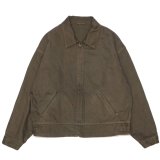 KAPTAIN SUNSHINE（キャプテンサンシャイン）Dyed Denim Work Jacket（ダイドデニムジワークャケット）/ Cub Brown（カブブラウン）