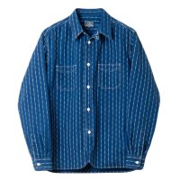 STUDIO D'ARTISAN（ステュディオ・ダ・ルチザン）リングウォバッシュシャツ / Indigo（インディゴ）
