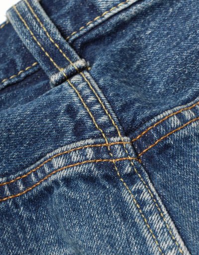画像8: STRASSBURGER&Co（シュトラスバーガー・アンド・カンパニー）PIONEER 13.7oz セルビッチレギュラーストレートジーンズ エイジング 53/Indigo（インディゴ）