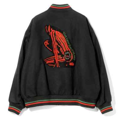 画像2: NEEDLES×A Tribe Called Quest（ニードルズ×ア・トライブコールドクエスト）B.B.Jacket（B.Bジャケット）"Wool Melton" / Black（ブラック）