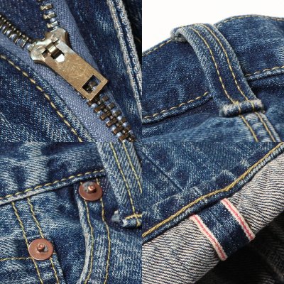 画像11: STRASSBURGER&Co（シュトラスバーガー・アンド・カンパニー）PIONEER 13.7oz セルビッチレギュラーストレートジーンズ エイジング 53/Indigo（インディゴ）