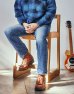 画像14: STRASSBURGER&Co（シュトラスバーガー・アンド・カンパニー）PIONEER 13.7oz セルビッチレギュラーストレートジーンズ エイジング 53/Indigo（インディゴ） (14)