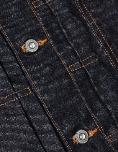 画像6: STRASSBURGER&Co（シュトラスバーガー・アンド・カンパニー）JUMBO 14.5oz セルビッチ 1st デニムジャケット WWII/Indigo（インディゴ）