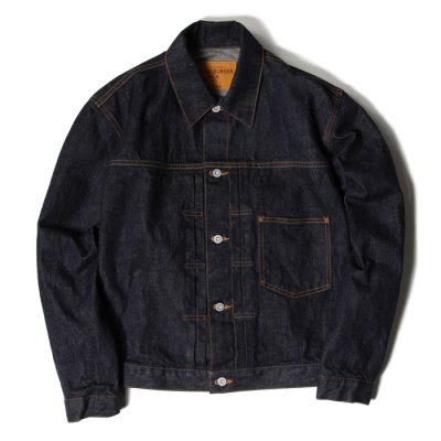 画像1: STRASSBURGER&Co（シュトラスバーガー・アンド・カンパニー）JUMBO 14.5oz セルビッチ 1st デニムジャケット WWII/Indigo（インディゴ）