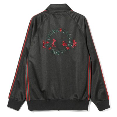 画像2: NEEDLES×A Tribe Called Quest（ニードルズ×ア・トライブコールドクエスト）Track Jacket（トラックジャケット）"Poly Smooth" / Black（ブラック）