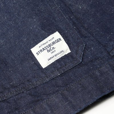 画像5: STRASSBURGER&Co（シュトラスバーガー・アンド・カンパニー）PIA デニムカバーオール/Indigo（インディゴ）