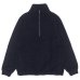 画像1: *A VONTADE（アボンタージ）Wool Half ZIp Pullover（ウールハーフジッププルオーバー）/ Dark Navy（ダークネイビー） (1)